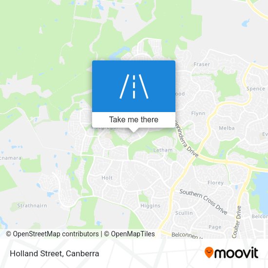 Holland Street map