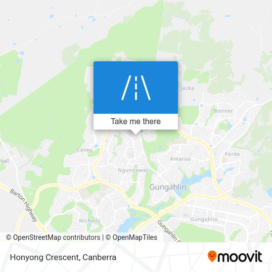 Honyong Crescent map