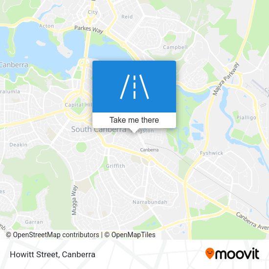 Howitt Street map