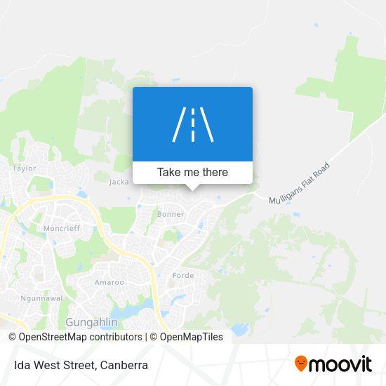 Ida West Street map