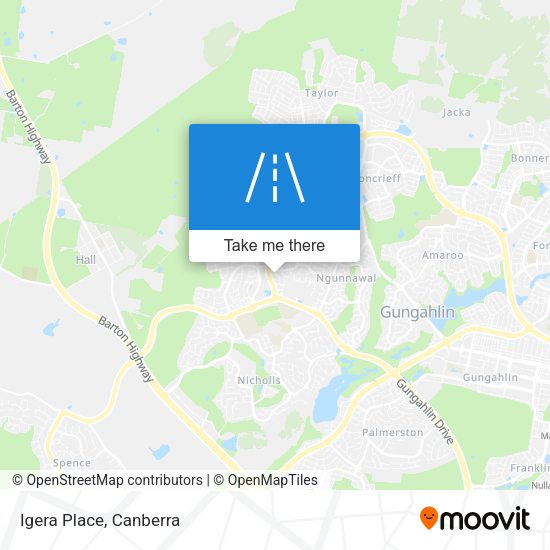 Igera Place map