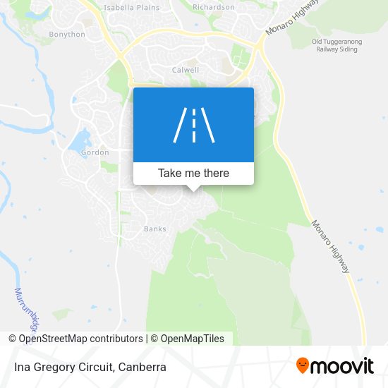 Ina Gregory Circuit map