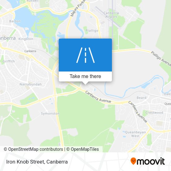 Iron Knob Street map