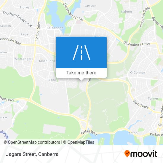 Jagara Street map