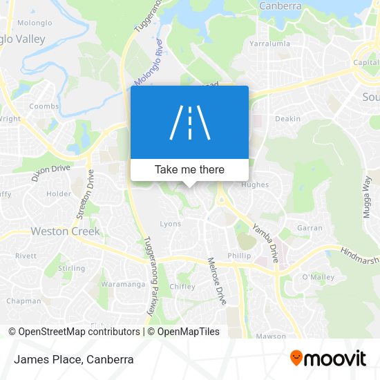 James Place map