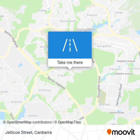 Jellicoe Street map