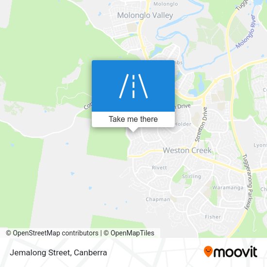 Jemalong Street map