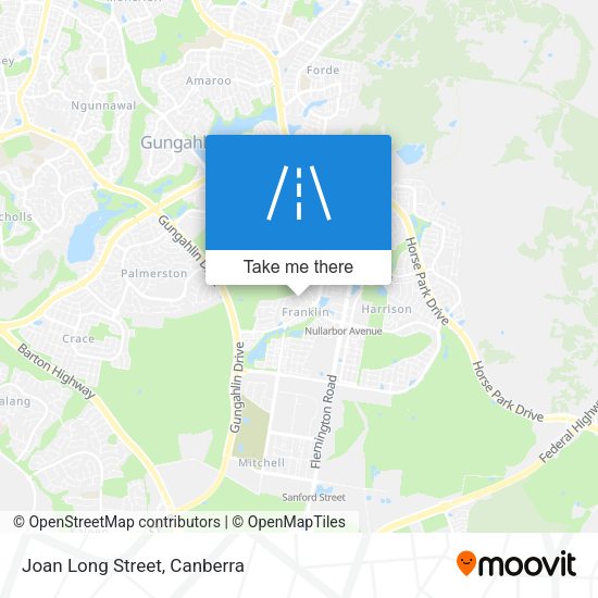 Joan Long Street map