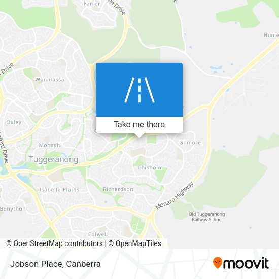 Jobson Place map
