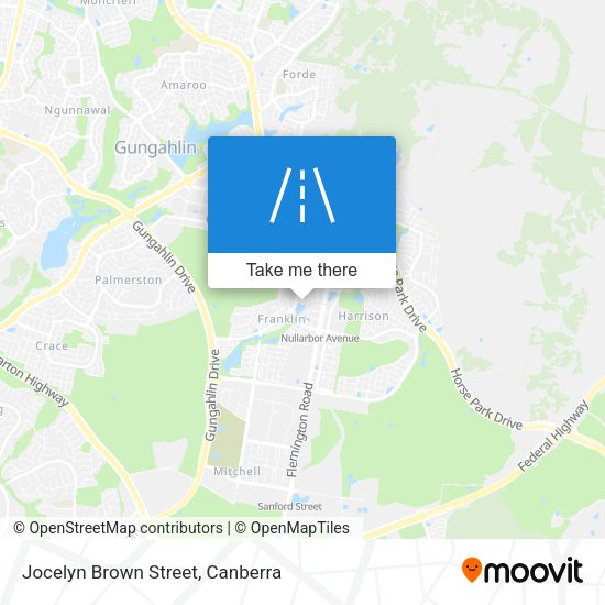 Jocelyn Brown Street map