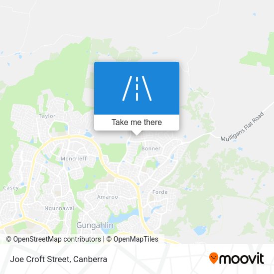 Joe Croft Street map