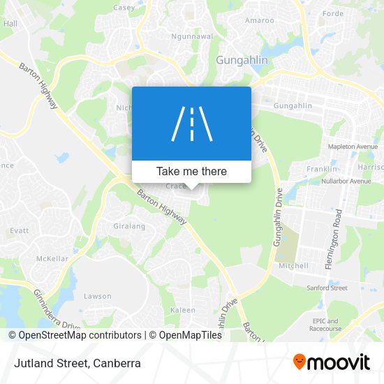 Jutland Street map