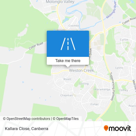 Kallara Close map