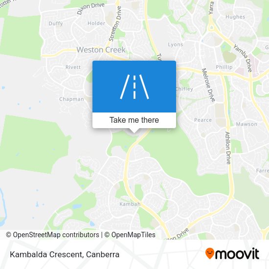Kambalda Crescent map