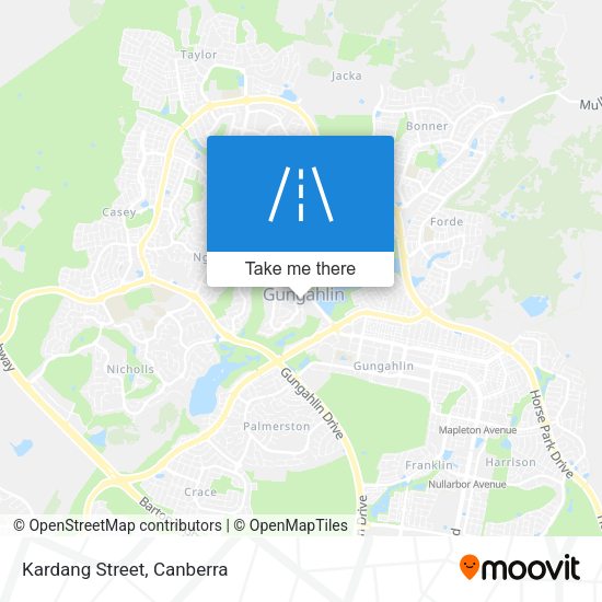 Kardang Street map