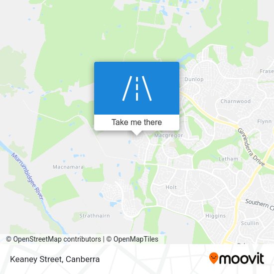 Keaney Street map