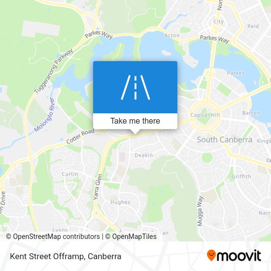 Kent Street Offramp map