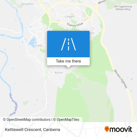 Kettlewell Crescent map