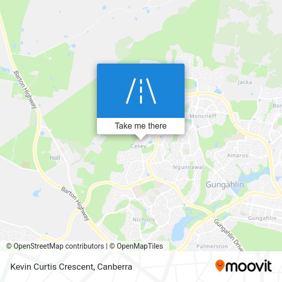 Kevin Curtis Crescent map