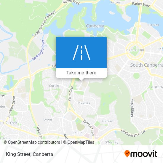King Street map