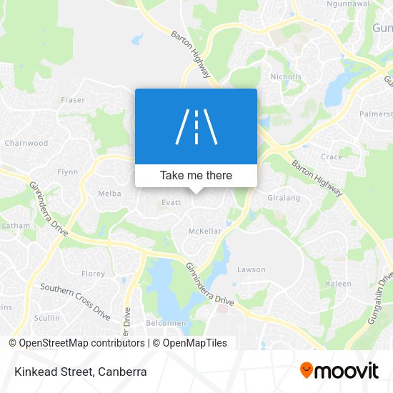Kinkead Street map