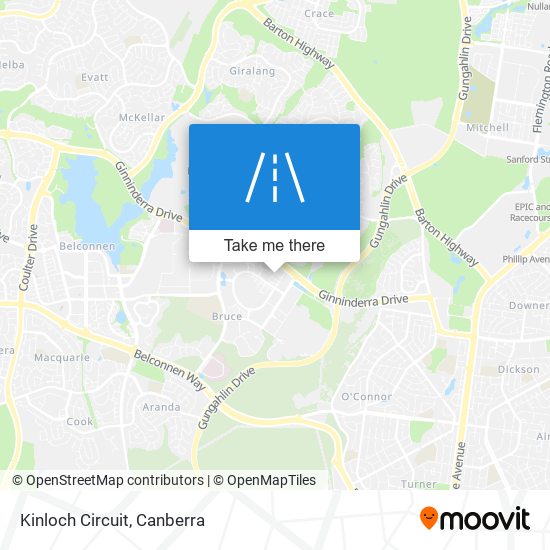 Kinloch Circuit map