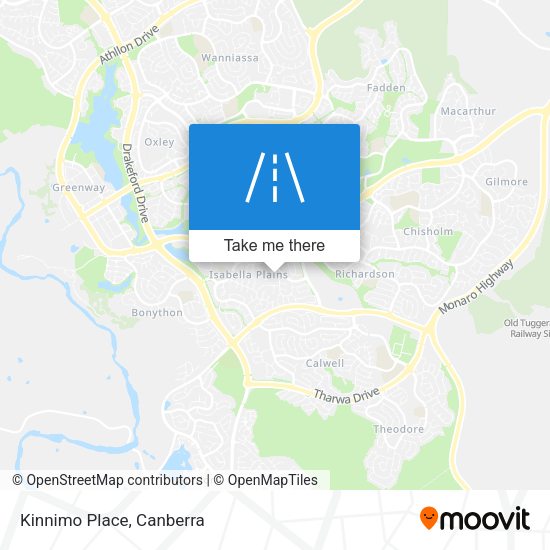 Kinnimo Place map