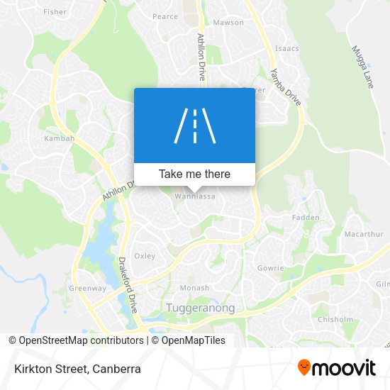 Kirkton Street map