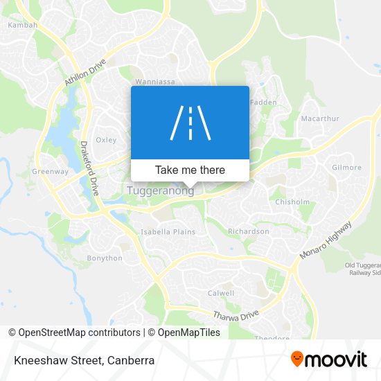 Kneeshaw Street map