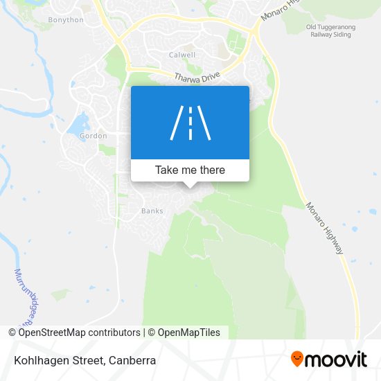 Kohlhagen Street map