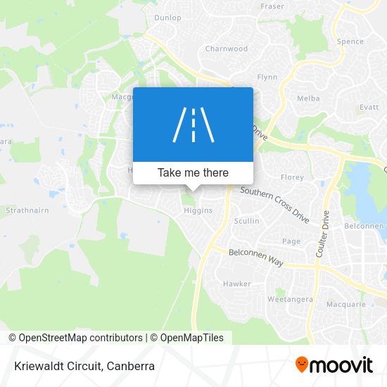 Kriewaldt Circuit map