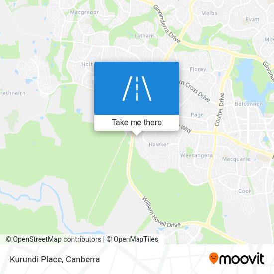 Kurundi Place map