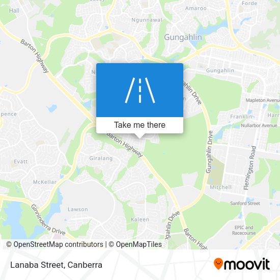 Lanaba Street map