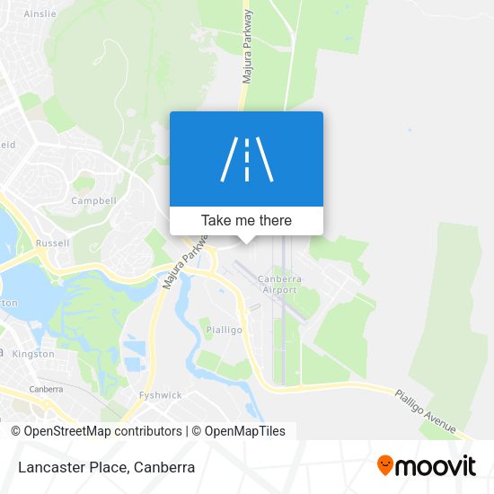Lancaster Place map