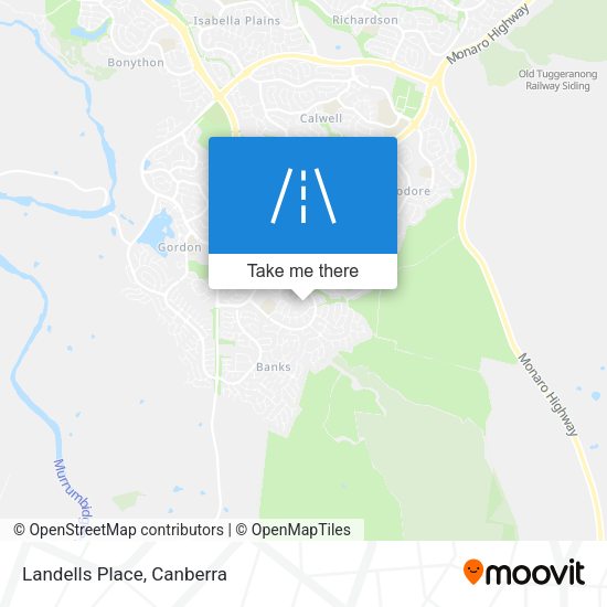 Landells Place map