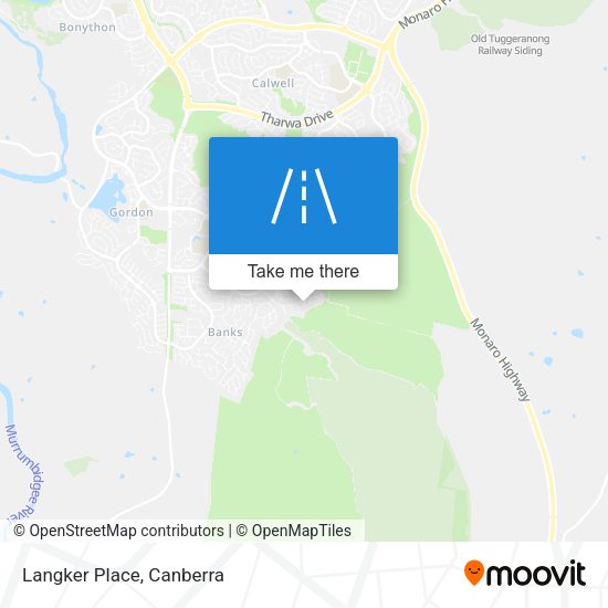 Langker Place map