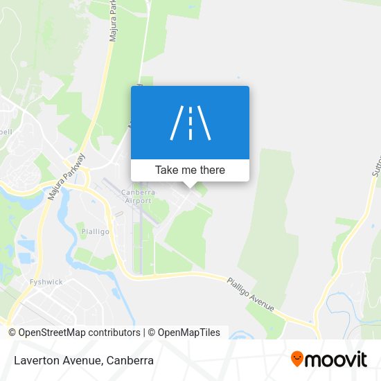 Laverton Avenue map