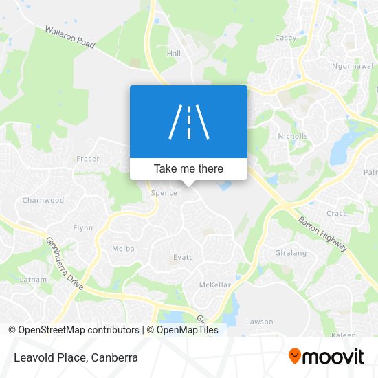 Leavold Place map