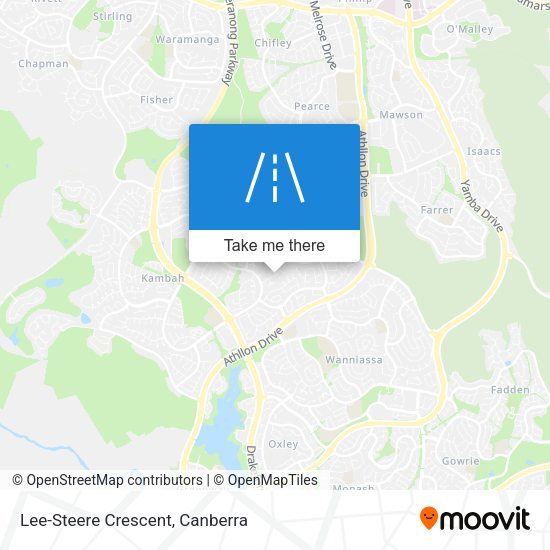 Lee-Steere Crescent map