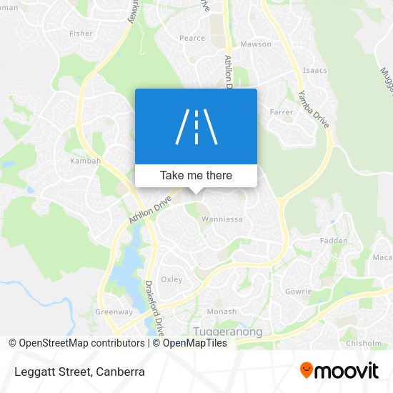 Leggatt Street map