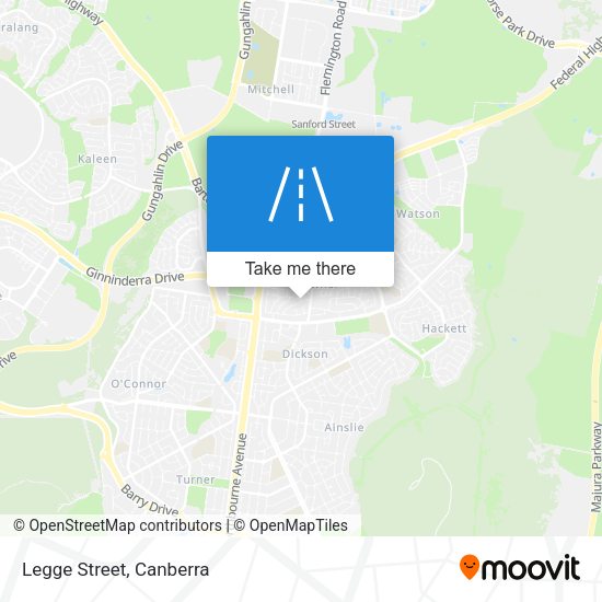 Legge Street map