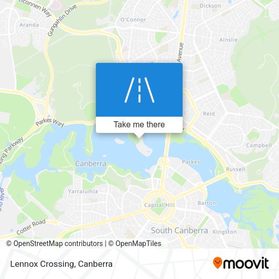 Lennox Crossing map