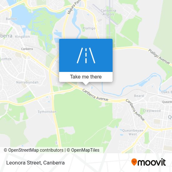 Leonora Street map