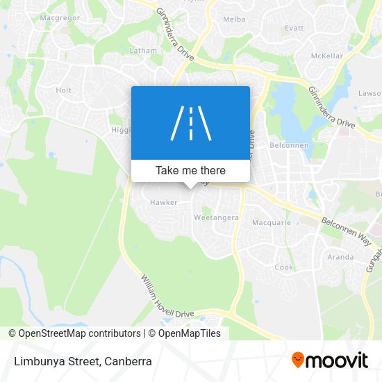 Limbunya Street map