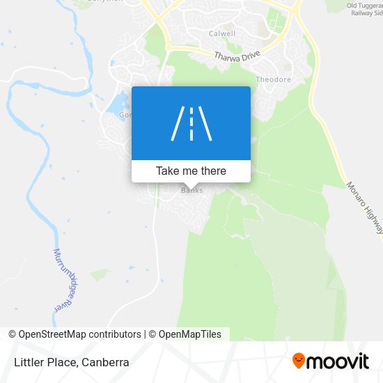 Littler Place map