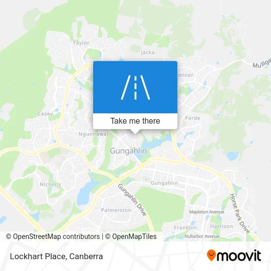 Lockhart Place map