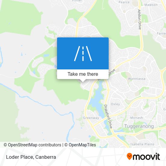 Loder Place map