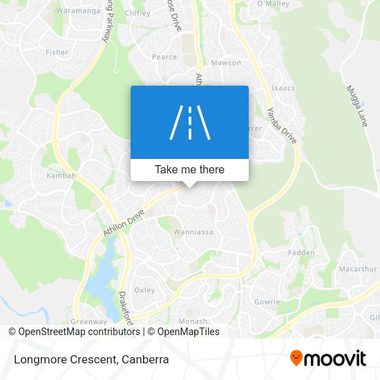 Longmore Crescent map