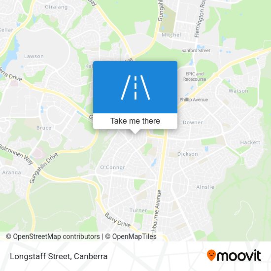Longstaff Street map