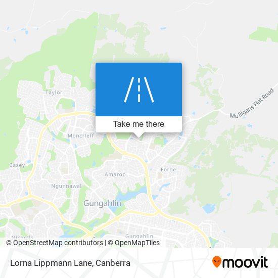 Lorna Lippmann Lane map